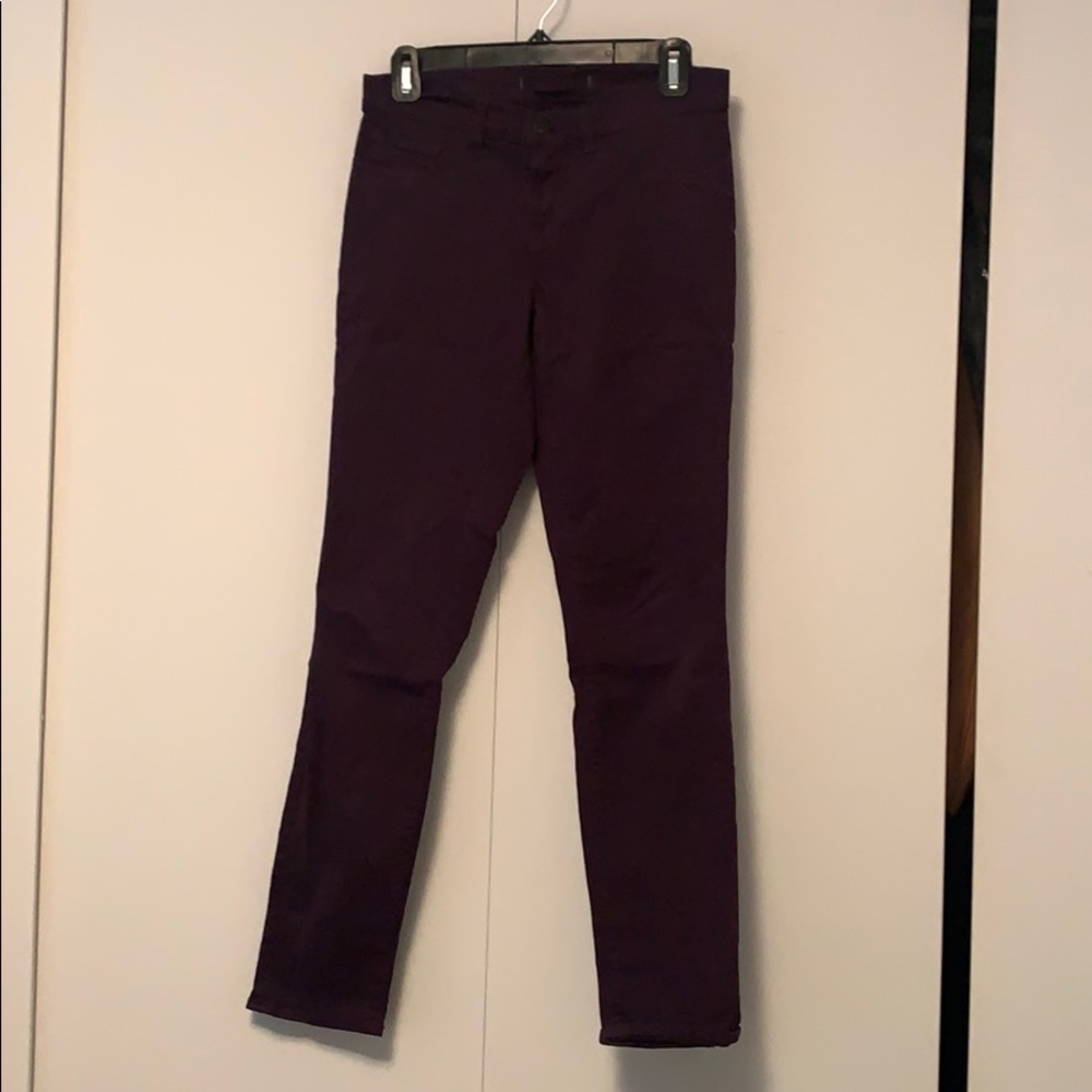 J Brand Skinny Leg Jean in Aubergine size 26